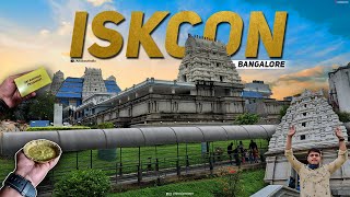 ISKCON Bangalore The Largest Krishna Temple  Entry Ticket Details and ISKCON Food Tour  AAI [upl. by Yuille294]