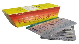 Fenadin Tablet 120 mg  হাঁচি চুলকানি চোখ লাল হওয়া এবং চুলকানি নাকতালুগলা উপশমের জন্য [upl. by Hgiellek]