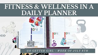 Fitness and Wellness Tracking in a Daily Planner [upl. by Nylde]