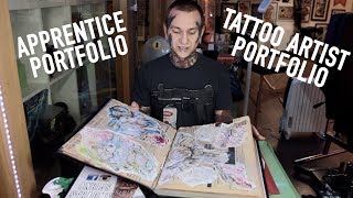 Apprentice Portfolio  Tattoo Artist Portfolio  Tips and Advice [upl. by Bora]