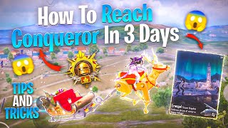 😱 Top 5 Tips And Tricks To Reach Conqueror In 3 Days😱 iPhoneXR1112131414pro1515Pro15ProMax [upl. by Cissy]