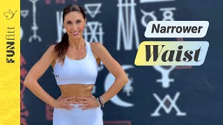 Quick WaistTrimming Bodyweight Exercises for Busy Women  FUNfitt with Susanayabar [upl. by Callean]