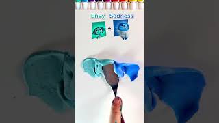 What emotion are mixed emotions part 2 Inside Out 2 colormixing insideout2 satisfying asmr [upl. by Constanta]