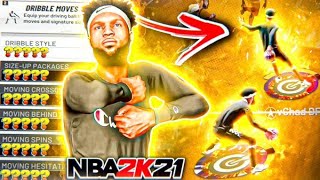 NEW BEST DRIBBLE MOVES NBA 2K21 FASTEST SIGS to GET OPEN in NBA 2K21 CURRENT GEN BEST ANIMATIONS [upl. by Enomor]