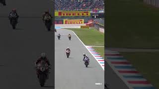 Razgatlioglus celebration at Assen 🤏💥 2024 DutchWorldSBK 🇳🇱 [upl. by Lednew245]