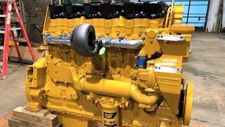 800 Horsepower 17 Liter Caterpillar Diesel Engine Build from Start to Finish  1973 Peterbilt [upl. by Nawram8]