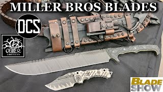 Miller Bros Blades BRUTE BOLD AND BEAUTIFUL BLADES Blade Show 2021 [upl. by Awra]