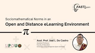 FASTLearn Episode 54  Sociomathematical Norms in an Open and Distance eLearning Environment [upl. by Meldon]