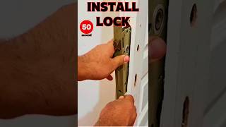 install door lock and handlesmortise lock [upl. by Philan]