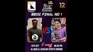 KARACHI NIGHT CUP SEASON 12  SEMI FINAL NO 01 IK WARRIORS VS THORAR CRICKET CLUB  MEDIA MARK [upl. by Yendyc]