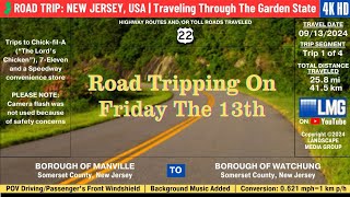 09132024 Part 1 of 4  Manville to Watchung New Jersey USA [upl. by Erdnad]