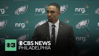 QB Jalen Hurts press conference after Philadelphia Eagles victory over Dallas Cowboys [upl. by Keegan]