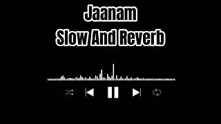 Jaanam  Slowed and Reverb  Vishal Mishra  Bad Newz [upl. by Terzas]