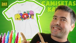 CAMISETAS PERSONALIZADAS CON DIBUJOS KAWAII  con marcadores Giotto  facil y barato [upl. by Aw281]