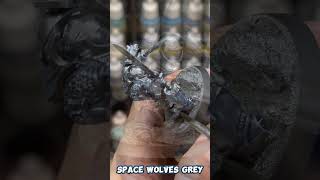 SPACE WOLVES GREY  CONTRAST CORNER 🖌️ speedpaint warhammer howto tutorial warhammer40k [upl. by Yentruok758]