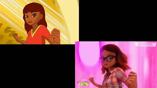 Miraculous Scarabella VS Indiana snakeNagin  Transformation  Credit by miraculousedits [upl. by Terrab341]