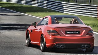 Mercedes Benz SLK55 AMG  Monza Assetto Corsa [upl. by Onibla]