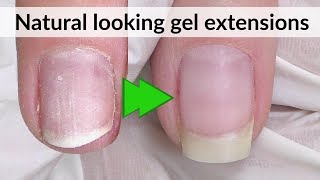 Natural Looking Gel Nail Extensions  Bio Sculpture Gel Review [upl. by Attaynek]