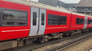 Gatwick Express leaving Gatwick Airport for London Victoria [upl. by Onairot668]