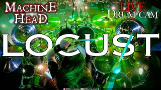 MACHINE HEAD quotLocustquot  Live Drum Cam 2020 by Matt Alston [upl. by Shull]