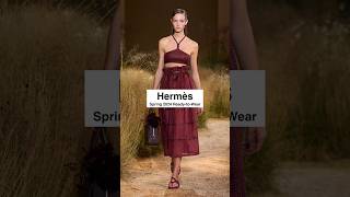 Hermès Spring 2024 Ready to Wear  Fashion Trend [upl. by Arlette]