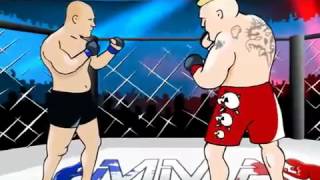 Fedor Emelianenko vs Brock Lesnar [upl. by Nylsoj190]