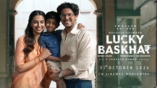 Lucky Baskhar Official Trailer Is Out  Dulquer Salmaan  Meenakshi  Venky Atluri  G V Prakash [upl. by Vargas885]