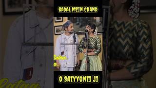 ❤️O Saiyyonii ji ❤️Badal mein chand payri lageshortsvideo himeshreshammiya [upl. by Oilerua161]