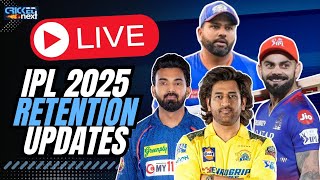 🔴IPL Retention 2025 Announcement Update  Retention List of IPL 2025  IPL Team Retention List [upl. by Enaenaj301]