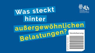 Was sind außergewöhnliche Belastungen  VLH erklärt [upl. by Nocaed889]