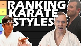 Ranking the Best KARATE STYLES  Karate Tier List With Jesse Enkamp [upl. by Aysab]