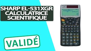 Avis Calculatrice Scientifique Sharp [upl. by Ledif]