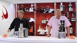 Sana Horeca EUJ909 Commercial Juicer vs Cetrifugal Juicer [upl. by Isla28]