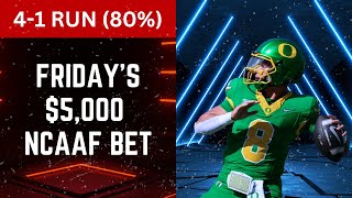 NCAAF Picks Today 1042024  FREE NCAAF Best Bets [upl. by Ainwat]