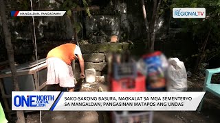 One North Central Luzon Sakosakong basura nagkalat sa mga sementeryo sa Mangaldan Pangasinan [upl. by Runstadler562]