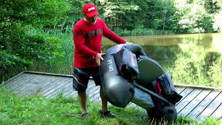 Float Tube FT140 Rapala [upl. by Nnazus]