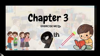 Physics 9th Chapter 3 Dynamics Lecture 12 Exercise MCQs [upl. by Akceber]