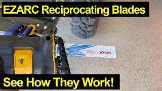 EZARC Reciprocating Blades  Cuts Like Butter [upl. by Betteanne601]