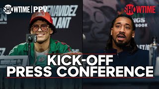 David Benavidez vs Demetrius Andrade KickOff Press Conference  November 25th on SHOWTIME PPV [upl. by Akli]