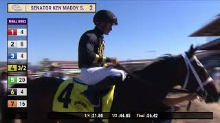 Twirling Queen wins the Senator Ken Maddy Stakes race 2 at Del Mar 11124 [upl. by Haile]