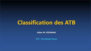 Microbio  Classification des antibiotiques [upl. by Breskin793]