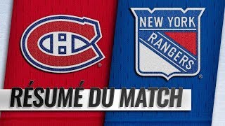 Armia réussit un triplé dans le gain des Canadiens  201819 Match 65 [upl. by Naehgem]