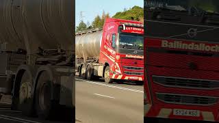 Truck Spotting on the A68 Scottish Borders UK  Short [upl. by Reseda105]