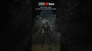 EVERY FIRST STEP ON EACH SOULSBORNE GAME  shorts soulsborne darksouls bloodborne eldenring [upl. by Enoitna]