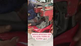 forma de alargar sapato serve para deixar seu sapato apertado mais confortável sapataria artesão [upl. by Eldora306]