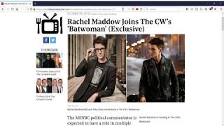 Rachel Maddow voice is in Batwoman [upl. by Arrait]