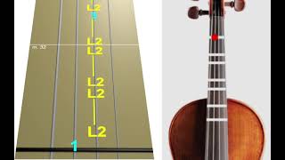 Hino 140 Sou feliz CCB violino tutorial [upl. by Dolorita5]