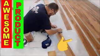 CORETEC VINYL PLANK FLOORING INSTALLATION HOW TO [upl. by Guidotti]