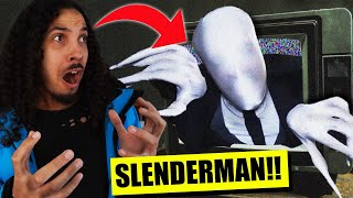 SLENDERMAN is Being Spotted EVERYWHERE and We Have to Find out out WHY HE CAME OUT OF THE TV [upl. by Ayikahs447]