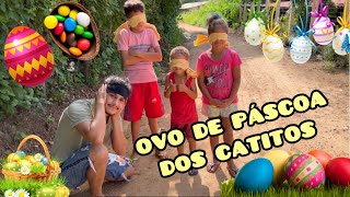 PRIMEIRO OVO DE PÁSCOA DOS CATITOS [upl. by Assylem659]